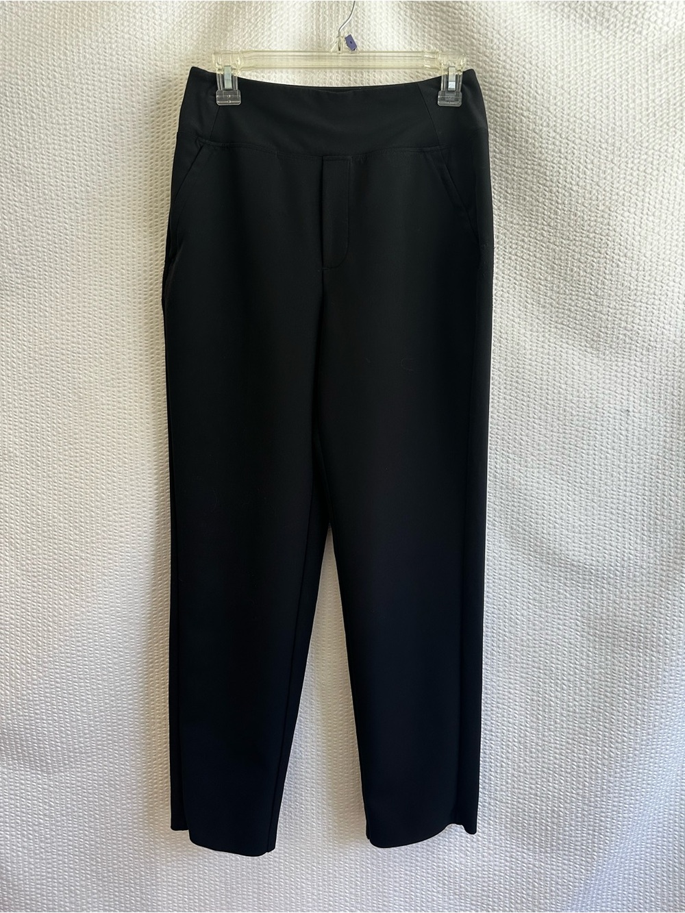 Athleta Endless High Rise Pants Black Ankle Travel Work Women’s Size 2